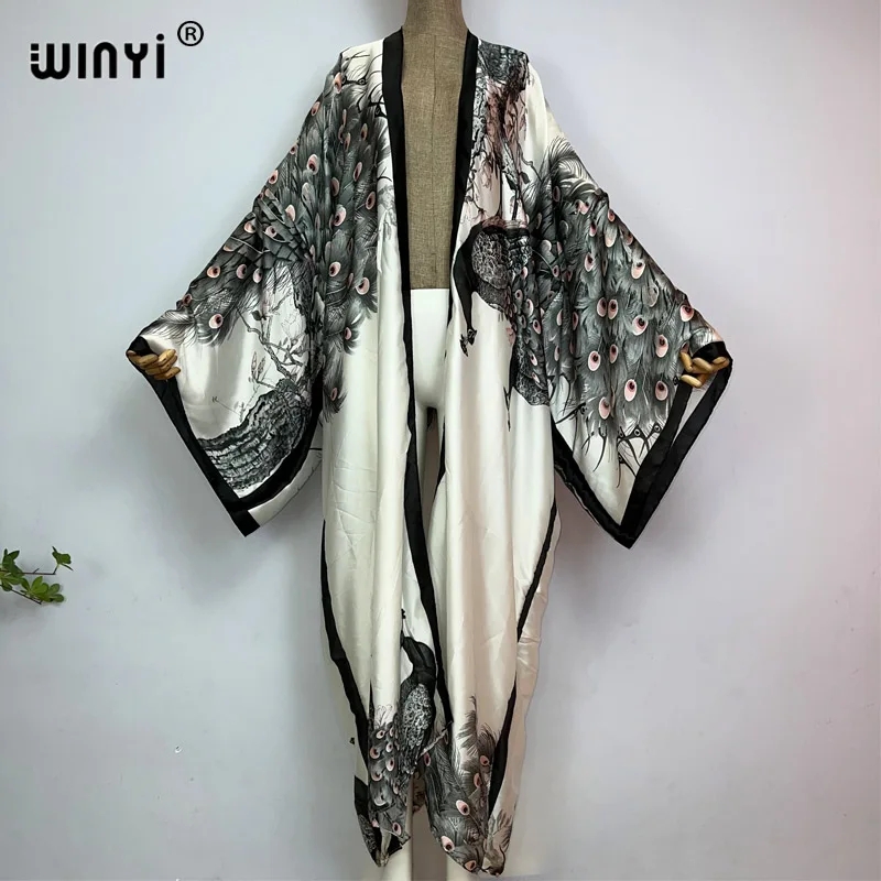 Young Women'S Formal Wear - WINYI Kimono Classique d'Été à Imprimé