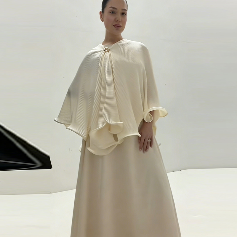Women Formal Wear For Party - Ensemble Robe et Châle Élégant et