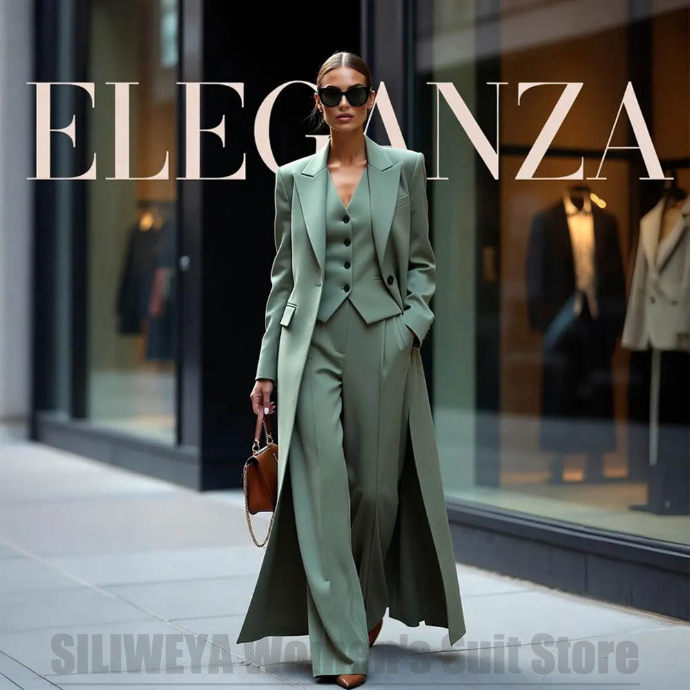 Women Formal Wear For Party - Ensemble tailleur chic pour femme, trois