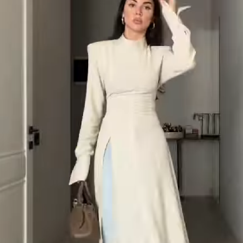 Formal Wear Women Us - Robe longue élégante pour femme à