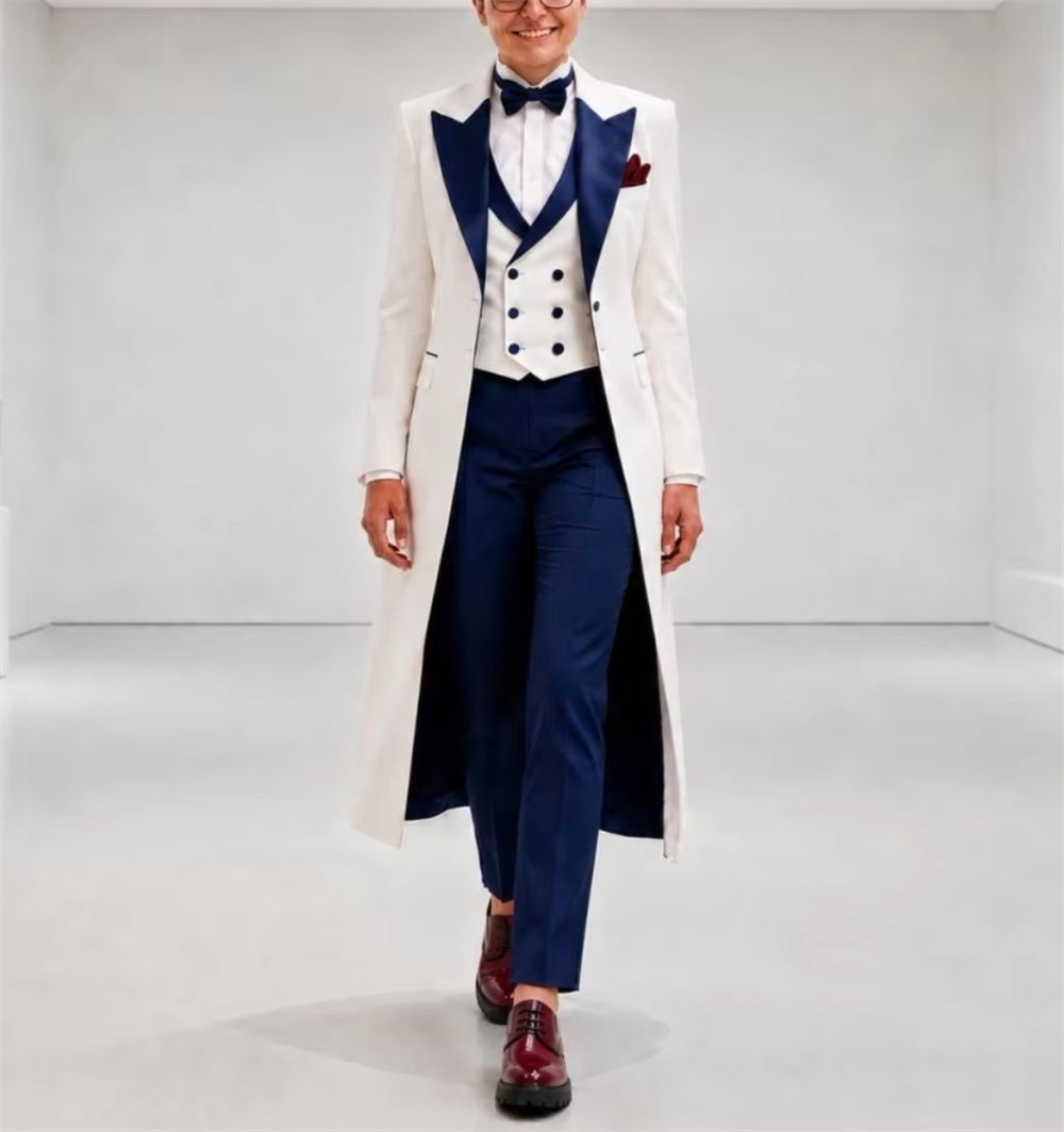 Formal Wear Women Us - Veste de costume pour femme bleu
