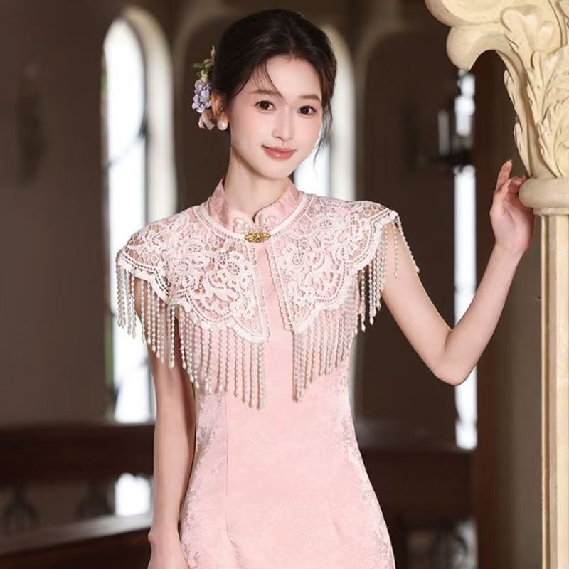 1 pièce de châle d'épaule élég - Women Formal Wear Photoshoot avis et prix