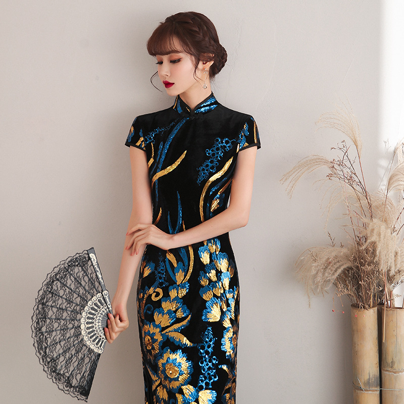 Cheongsam de longue performanc - Young Women'S Formal Wear avis et prix