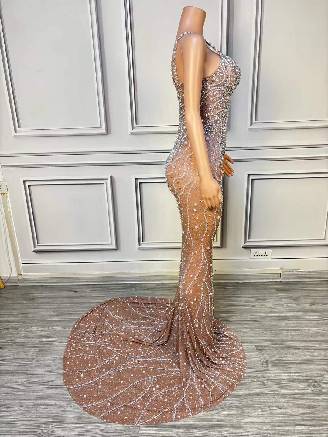 Robe longue moulante de luxe e - Women Formal Wear Photoshoot avis et prix
