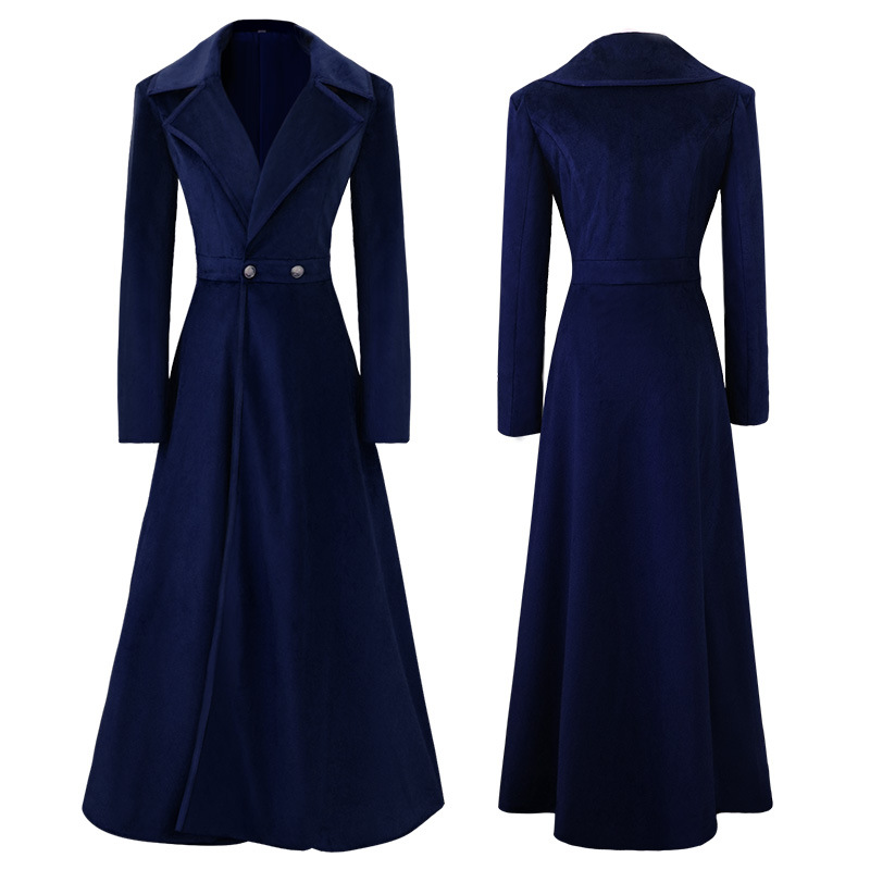 Trench-Coat élégant à revers c - Victorian Women'S Formal Wear avis et prix